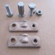 Bronze clamp casting for railway