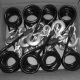 Safety cables with hooks-A