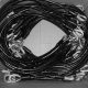 Safety cables with hooks-D