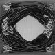 Safety cables with hooks-E