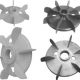 Motor fan blade