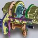 SMI agriculture gearbox 3D CAD sectioned model showing multi-stage gear train, shaft layout and internal assembly — in-house engineering design capability