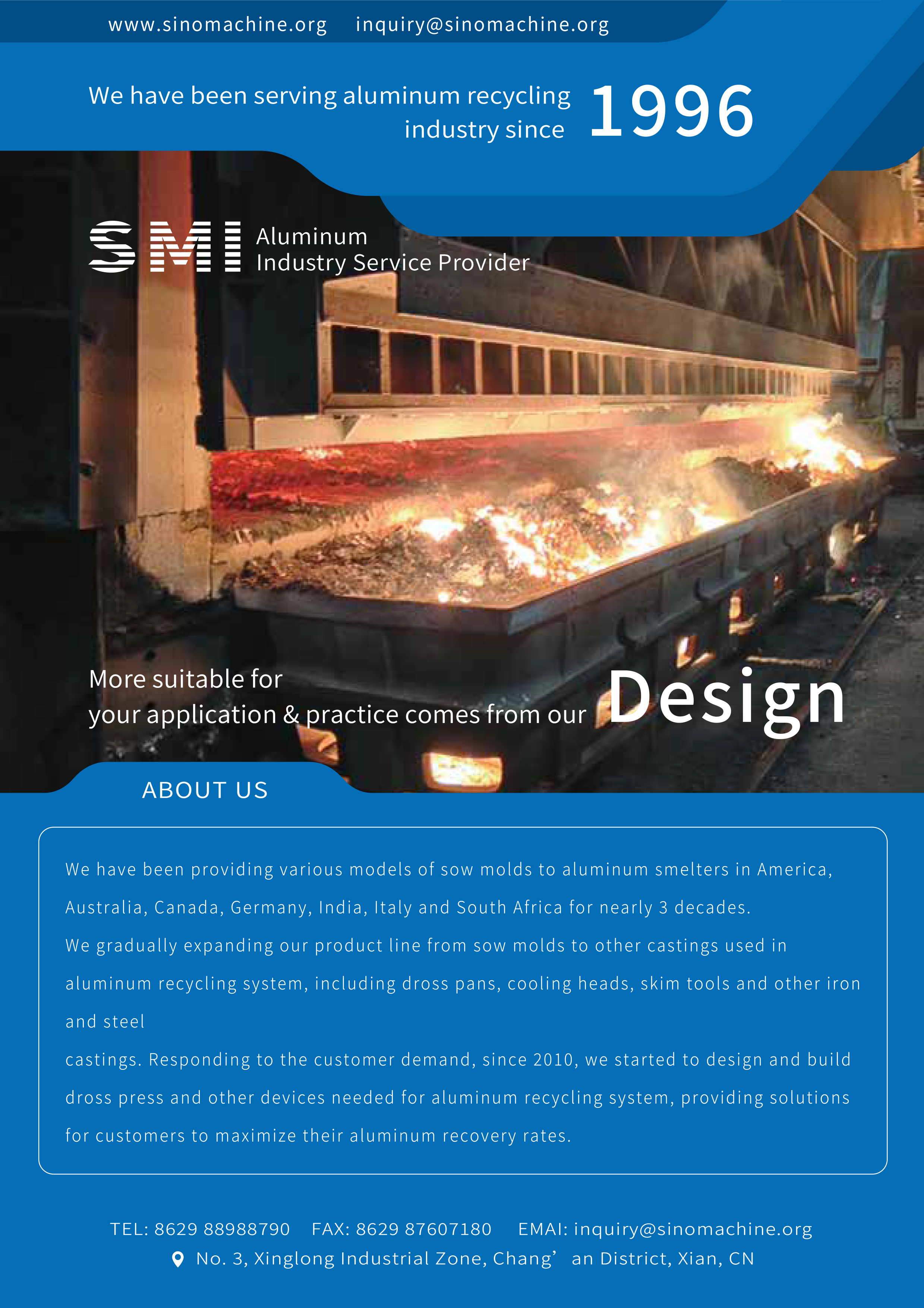 Sino Machine Industry - Aluminum Recycling Industry Service Provider 2022