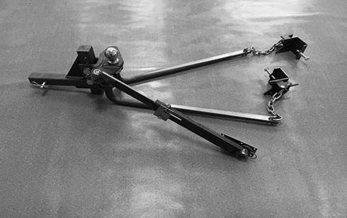 SMI R-Series weight distribution hitch with sway control