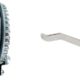 Hand winch extended anti-slip crank handle — comfortable grip for manual operation under load
