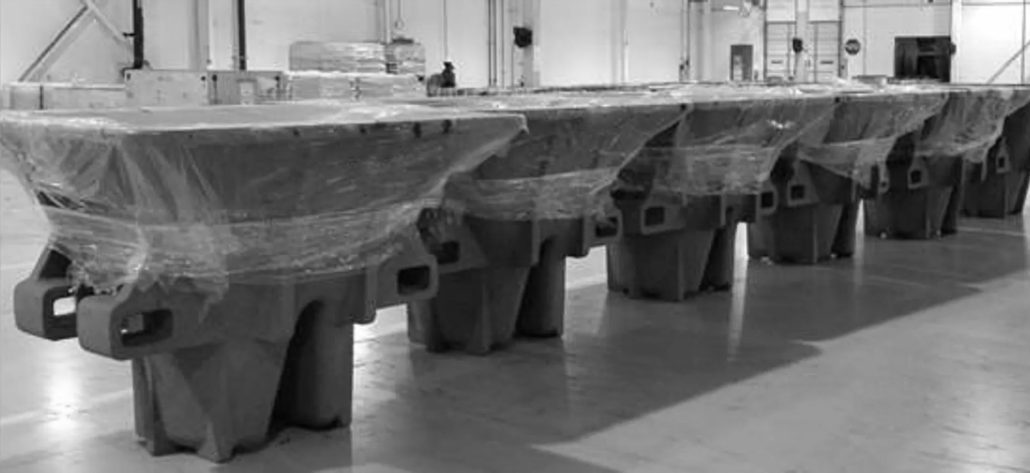 Crucibles and slag haulers, Crisoles y transportadores de escoria