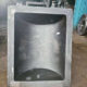 SMI salt slag bin interior profile — cast steel construction for hot salt slag collection and transport