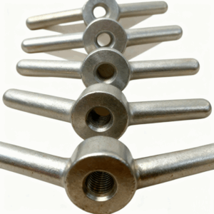 Stainless Steel SS304 SS316 Investment Casting Wing Nut with Machining